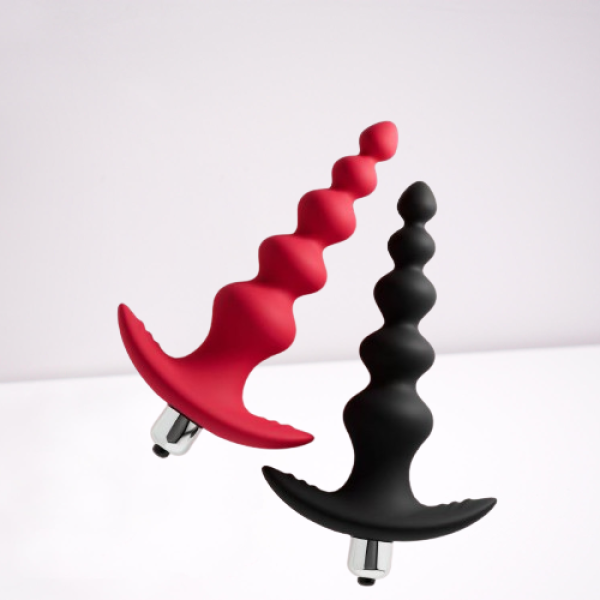 Chapelet anal vibrant 14.5 cm