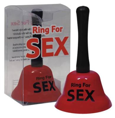 Mini Cloche "Sonnez pour du Sexe"