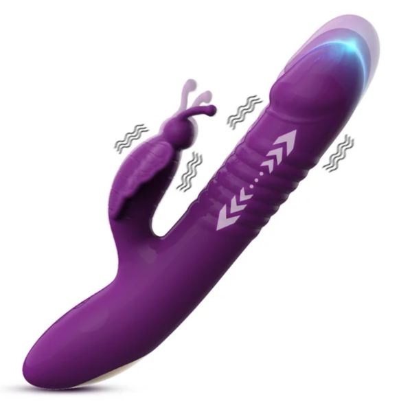 Vibromasseur Rabbit Va-et-Vient Butterflies Sensation