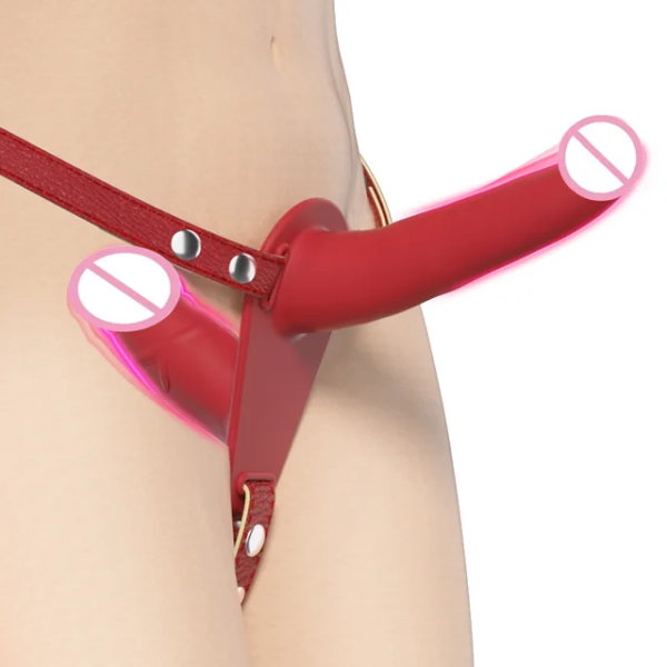 Double Gode Ceinture Strap-On Godess