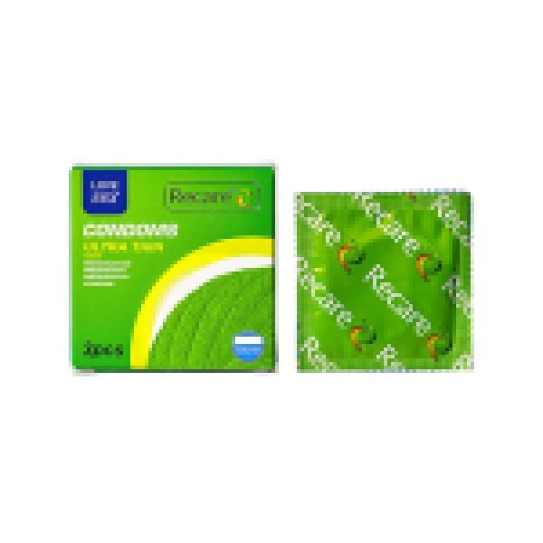 Préservatifs Recare Ultra Fins Boite de 3