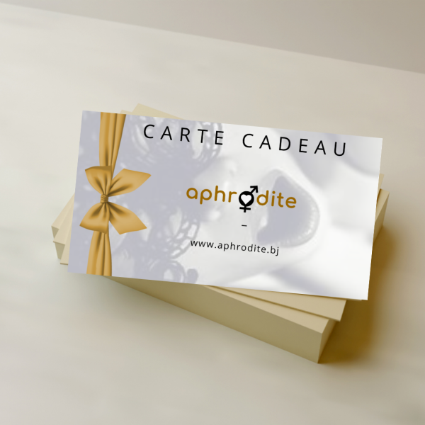 Carte Cadeau Ruban Doré