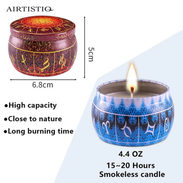 Bougie Parfumée Casual Pot en Etain