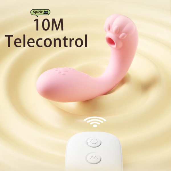 Vibromasseur Duo Télécommandé Pussy Footprint